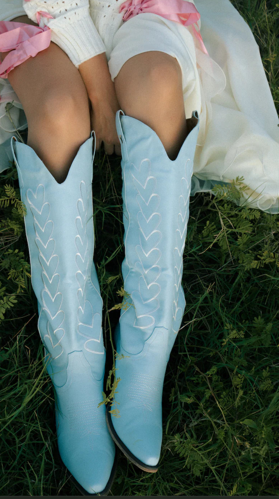 Marfa Maybelle Boot in Powder Blue