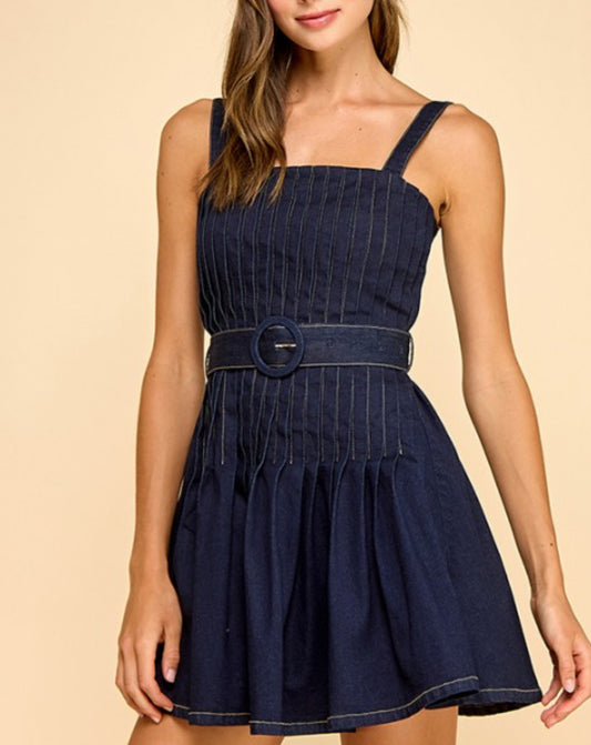 Decker Denim Mini Dress