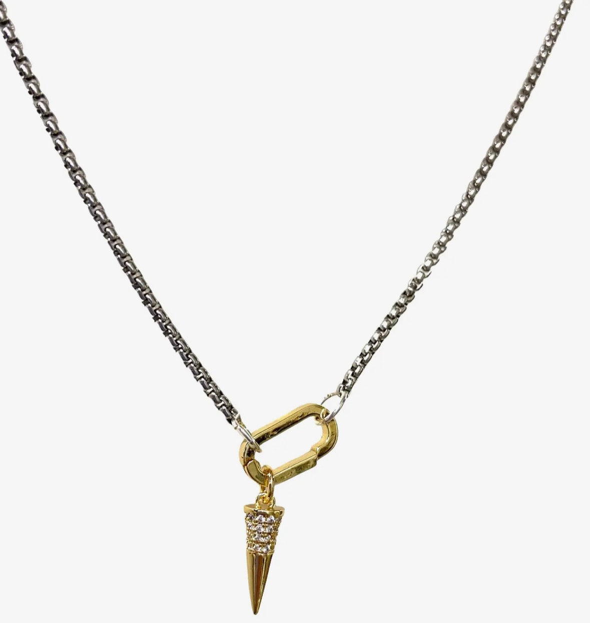 Nora James Quinn Mix Metal Necklace