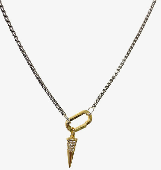 Nora James Quinn Mix Metal Necklace