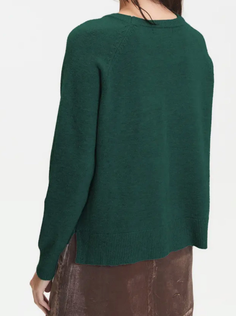 Deluc Begonia Sweater in Green
