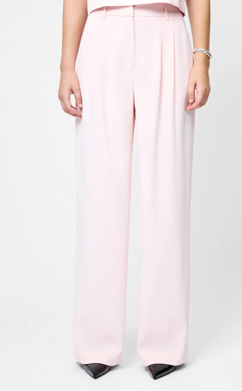 French Connection Harrie Sutting Trouser in Soft Blush