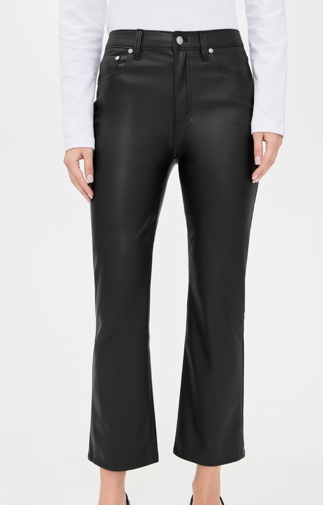 Daze Shy Girl High Rise Crop Flare in Cinematic