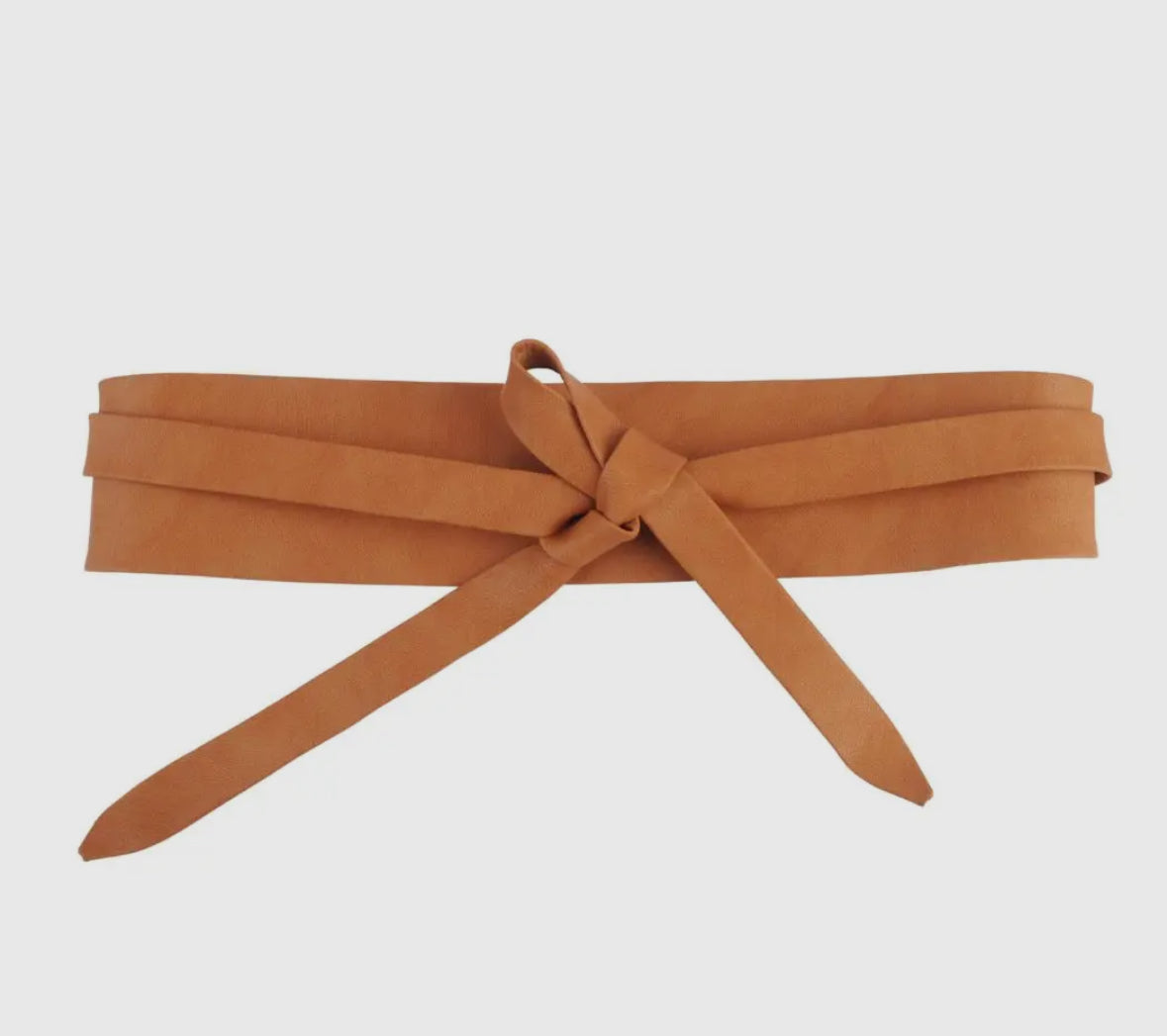 Serena Wrap Belt in Camel