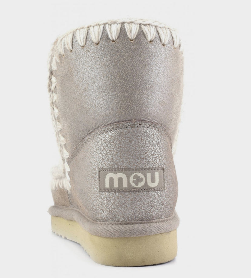 Mou Eskimo 18 Boot in Stone Metallic