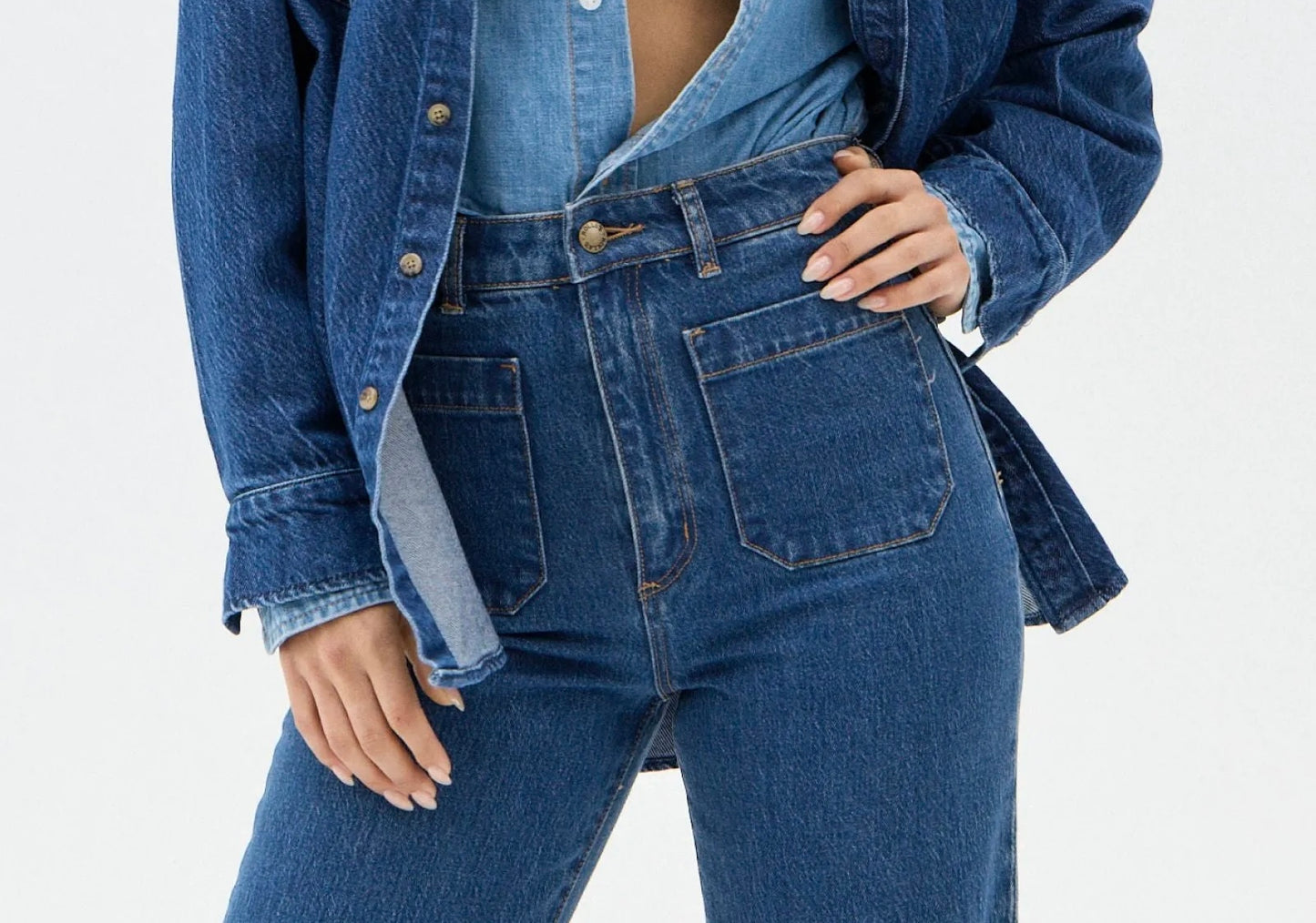 Rolla’s Sailor Jean Long in Ruby Blue