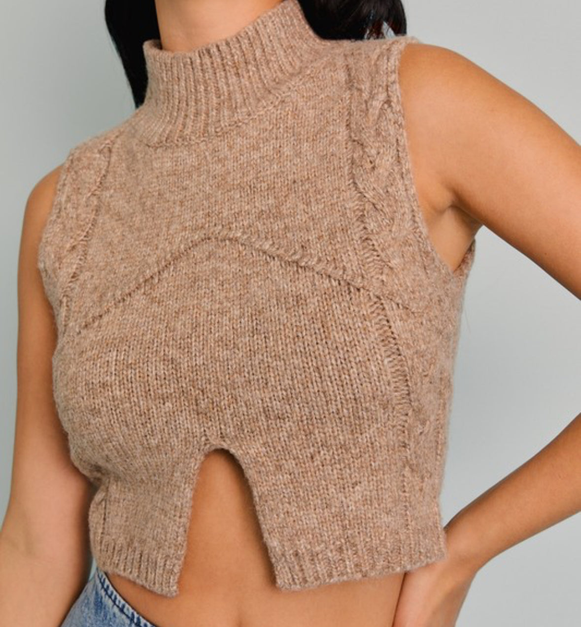 Casey Sleeveless Sweater