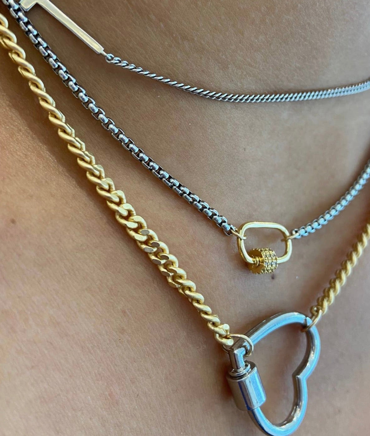 Nora James Lovely Lock Necklace