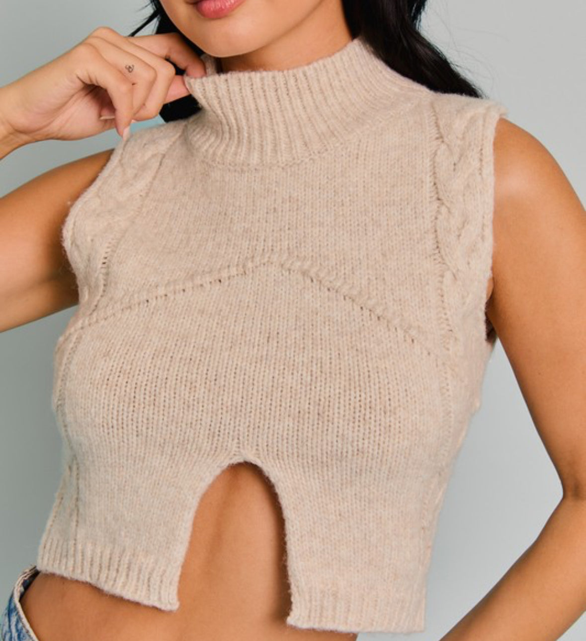 Casey Sleeveless Sweater