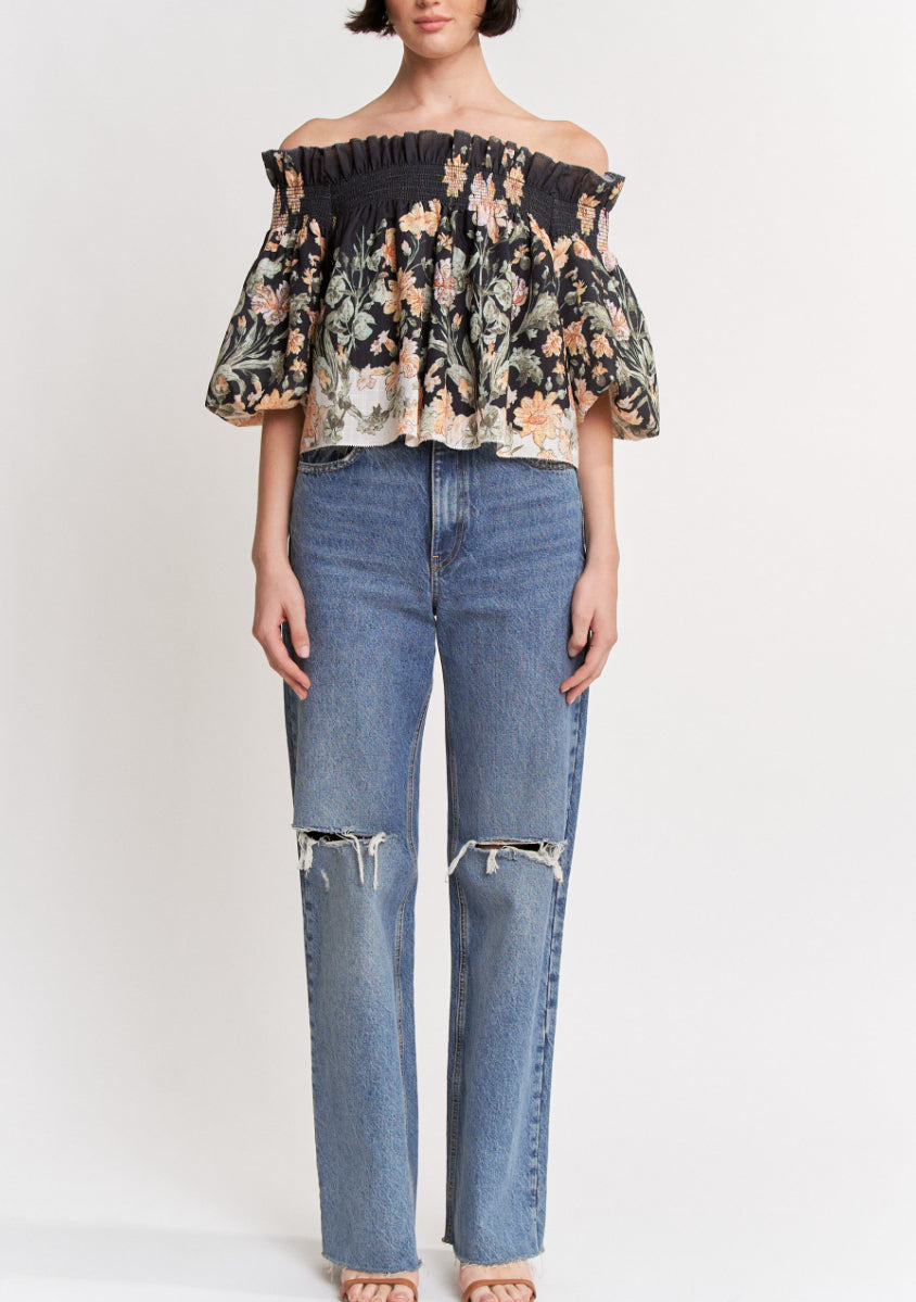 En Saison Iris Trapeze Blouse