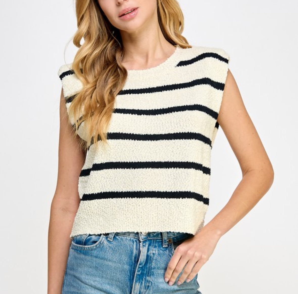 Suzie Stripe Knit Top