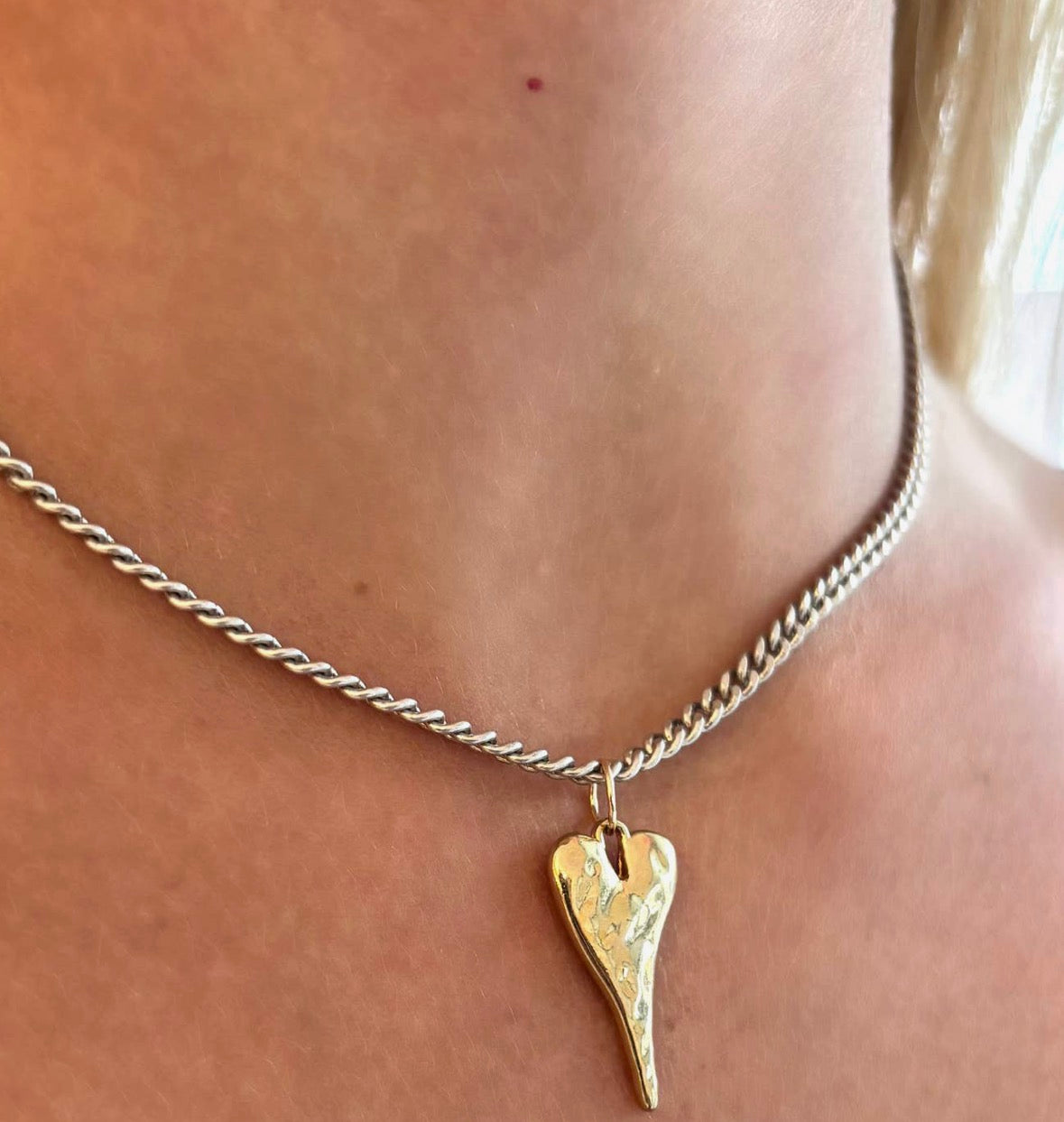 Nora James Colette Mix Metal Necklace