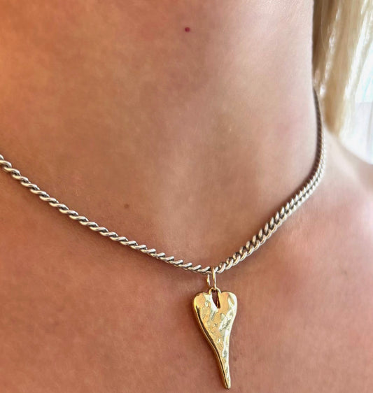 Nora James Colette Mix Metal Necklace