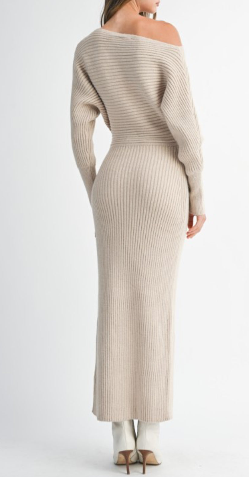 Aldridge Ribbed Midi Dress