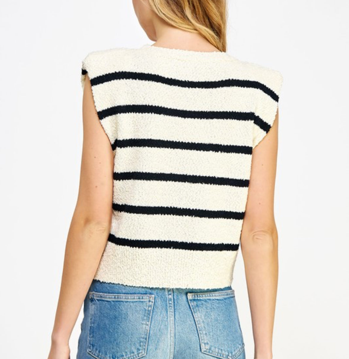 Suzie Stripe Knit Top