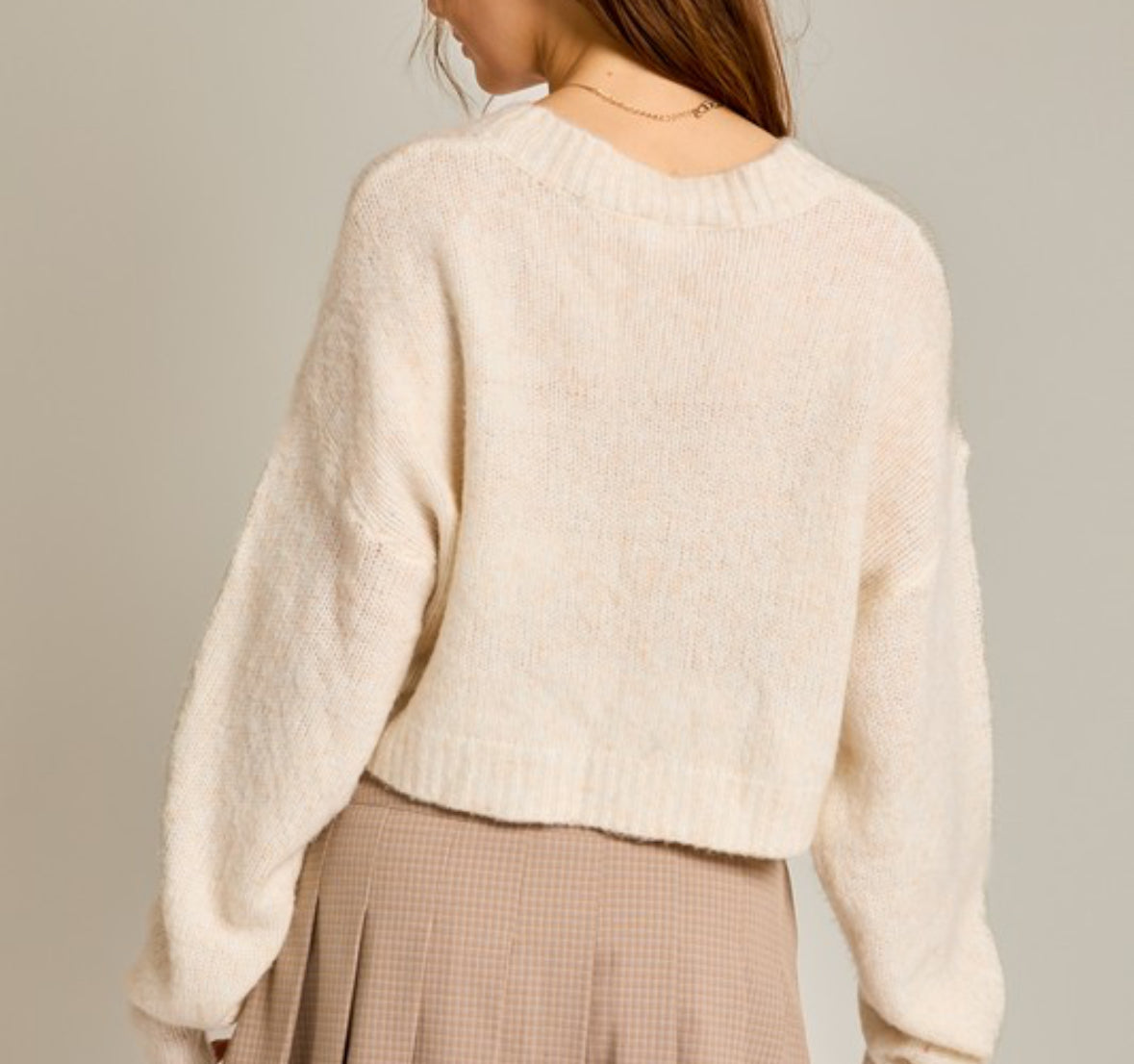 Duffy Bow Sweater