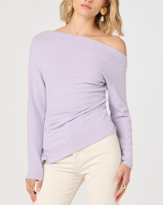 ASTR Miah Top in Lilac
