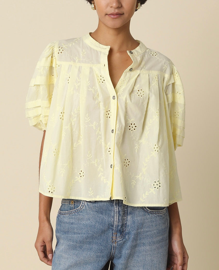 Tessa Blouse in Butter