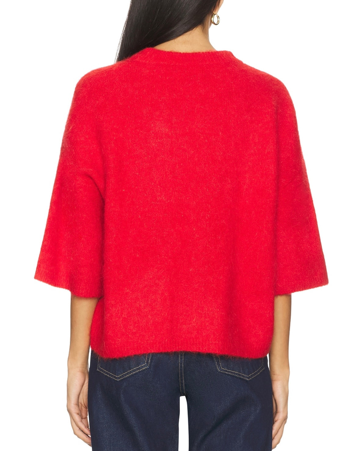 Pistola Micah Sweater in Ruby