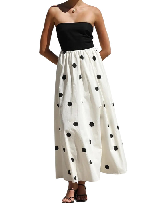 Percy Tube Strapless Midi Dress