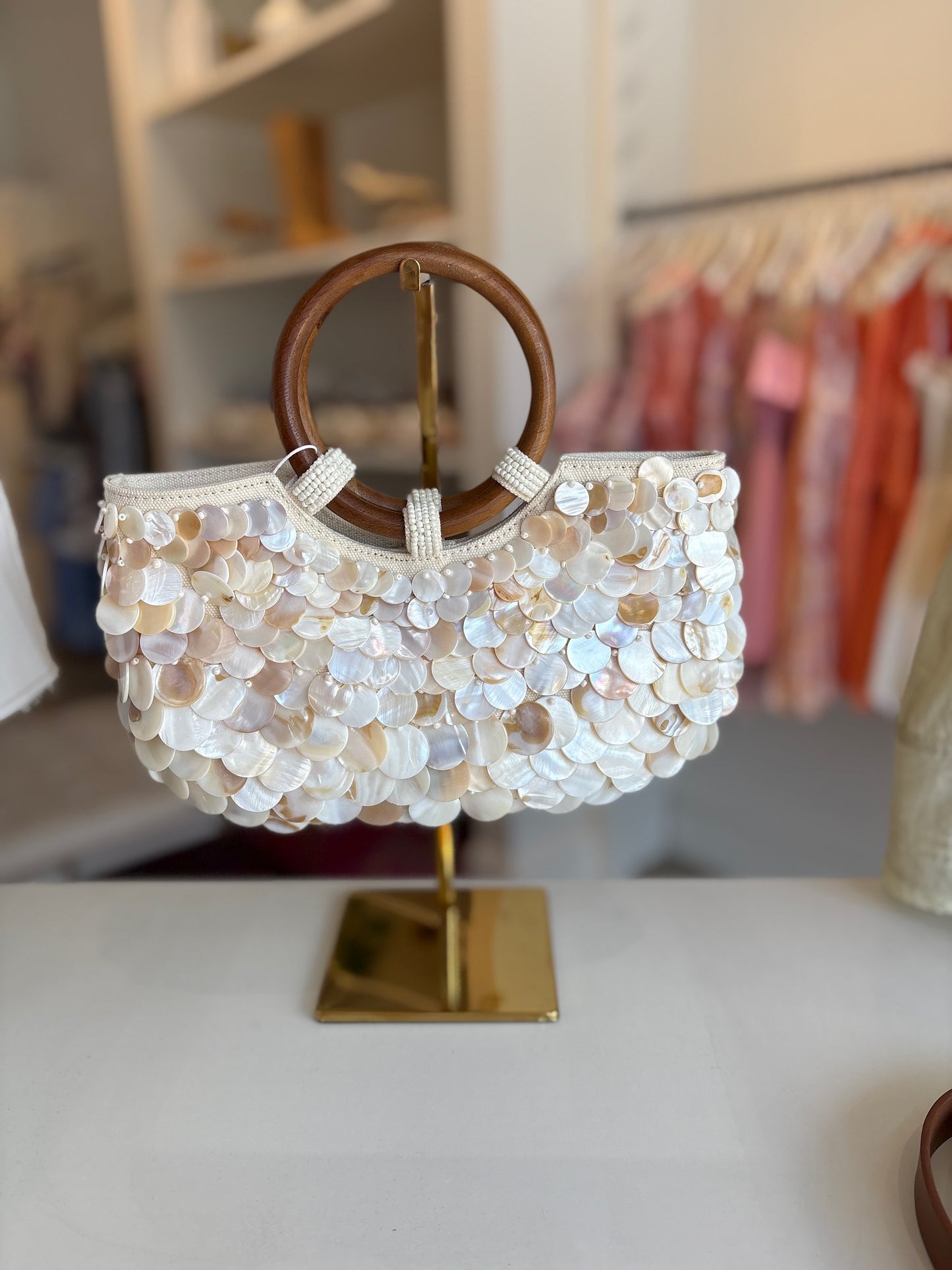 Reagen Evening Bag in Gold
