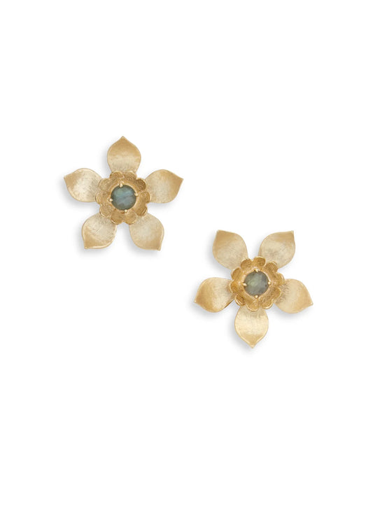 Ever Alice Gigi Earrings in Labradorite