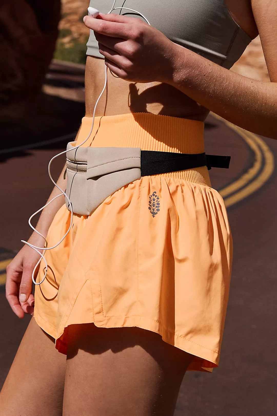 FP Movement Carpe Diem Short in Neon Clementine