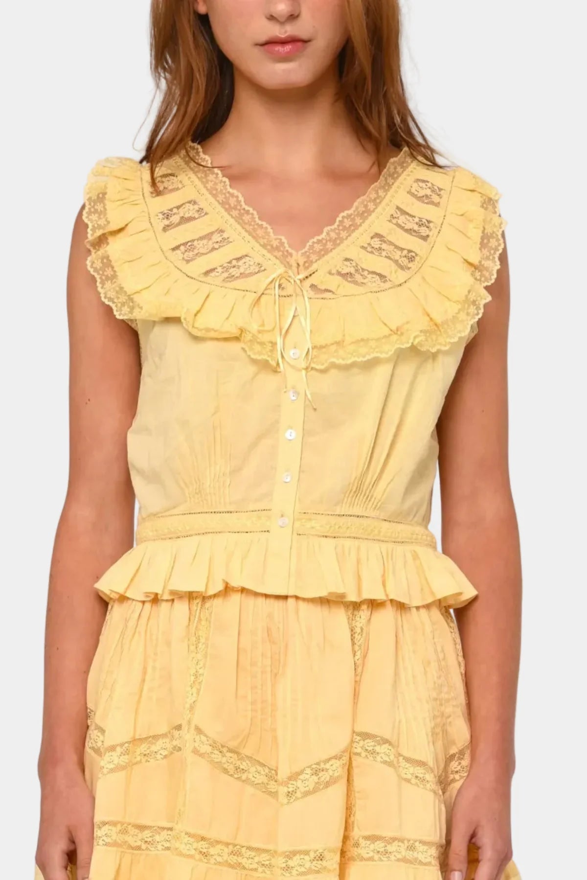 Love The Label Wallis Top in Sunlight