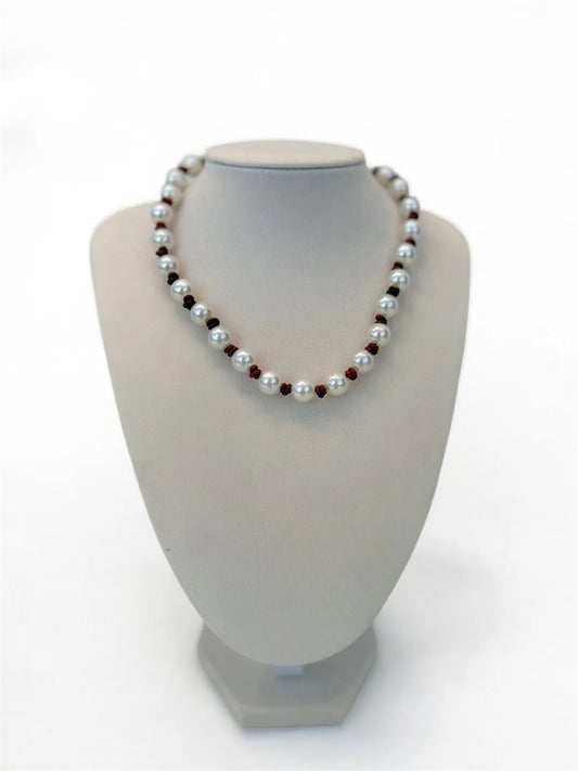 Rams Pearl Choker Necklace