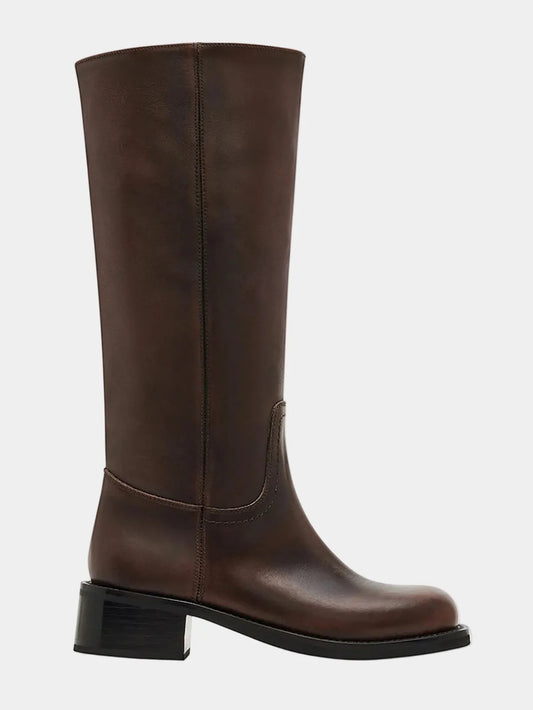 Steve Madden Riggs Boot in Brown Distressed