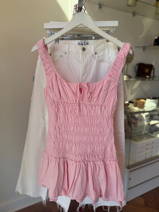 Nia Lirio Dress in Blush