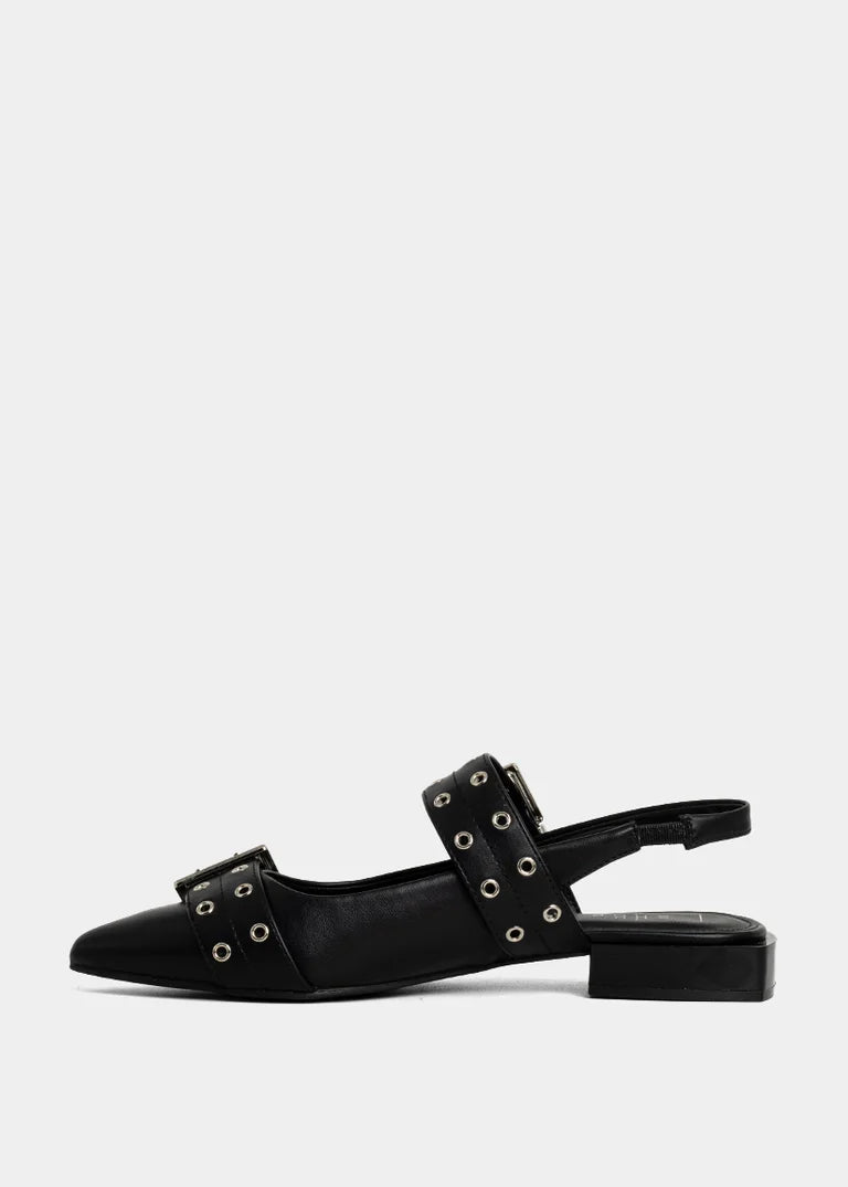 Angela Pointed Slingback Flats