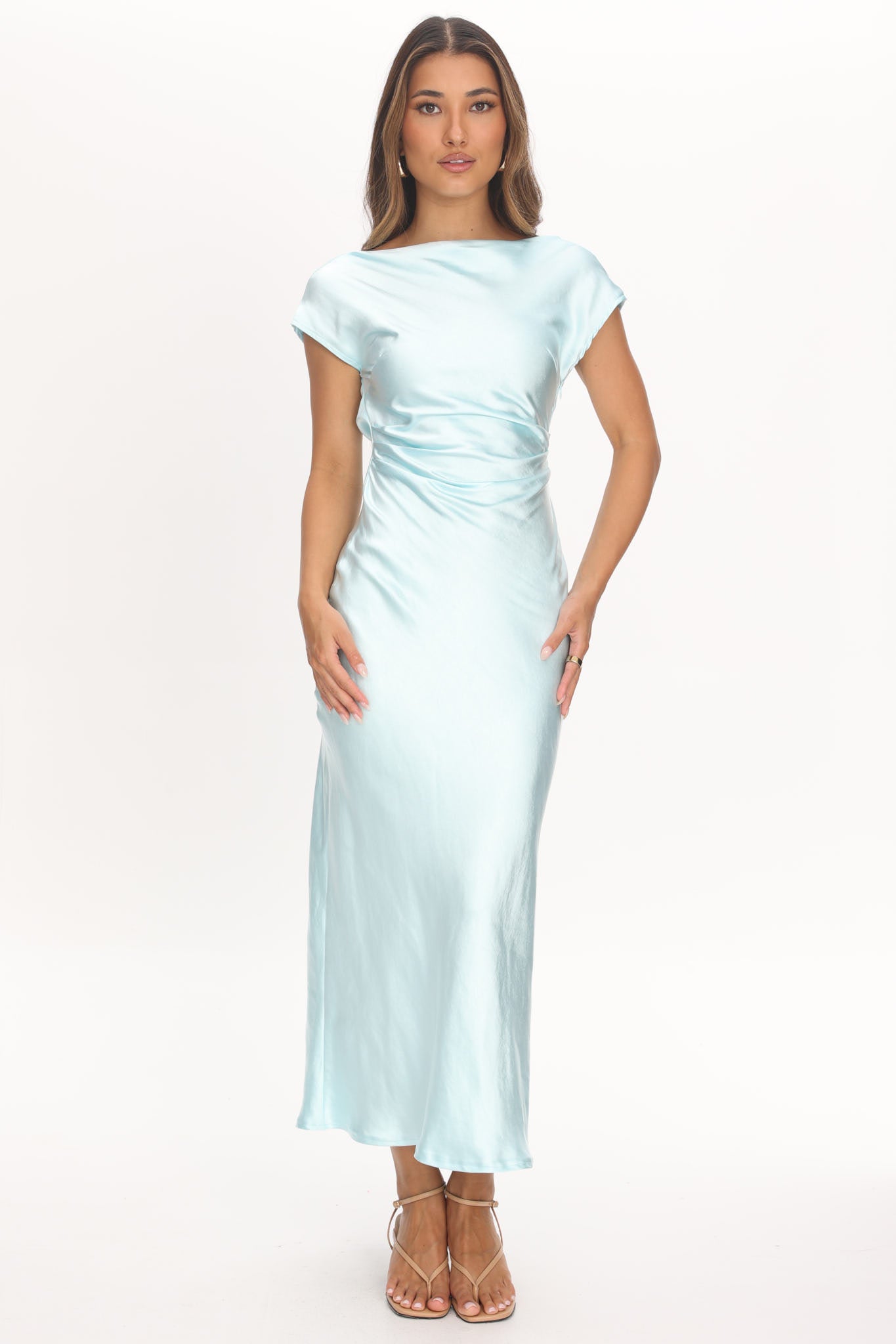 Isla Maxi Dress in Icey Blue
