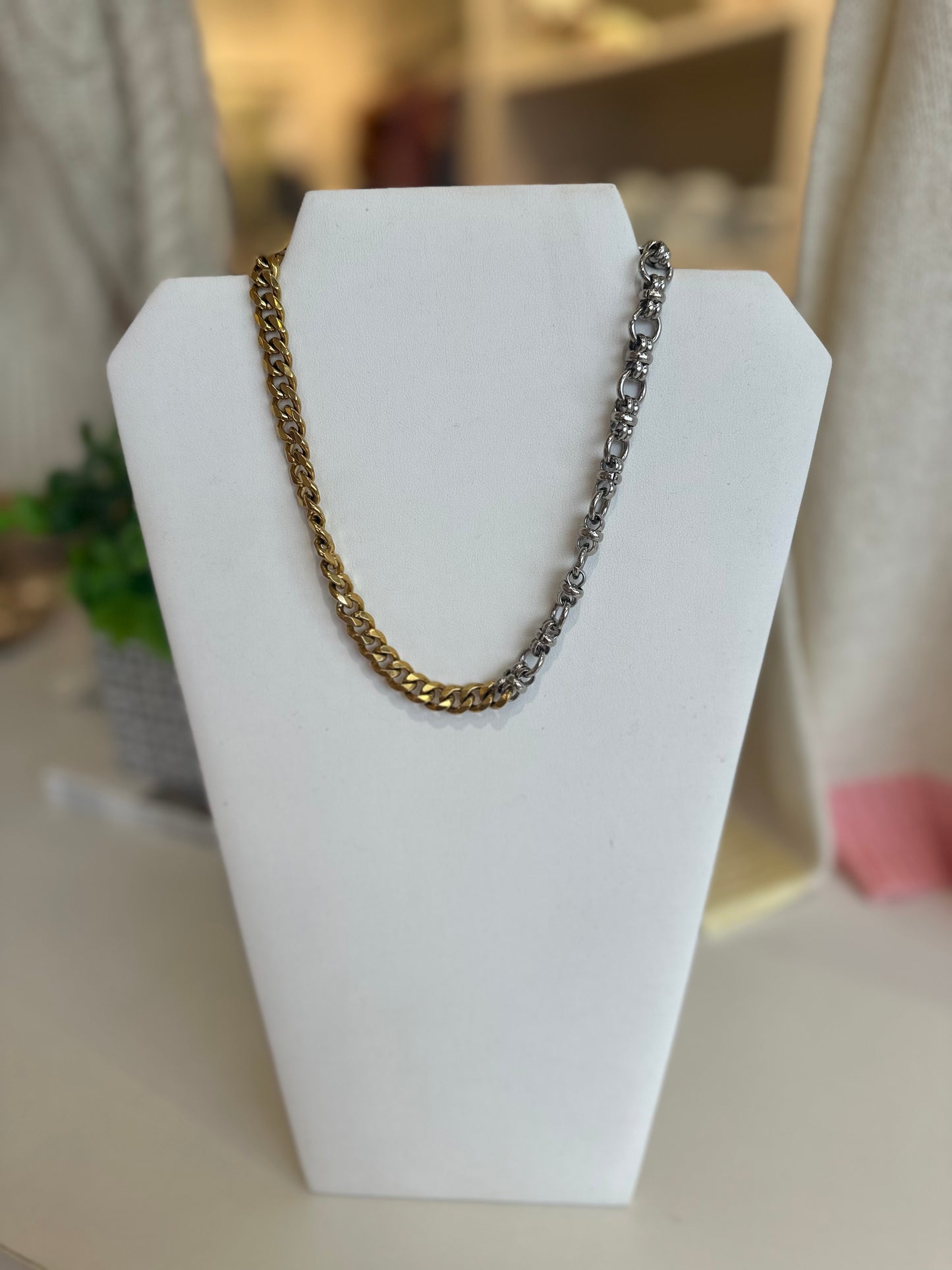 Gina Carmen Mix Metals Necklace