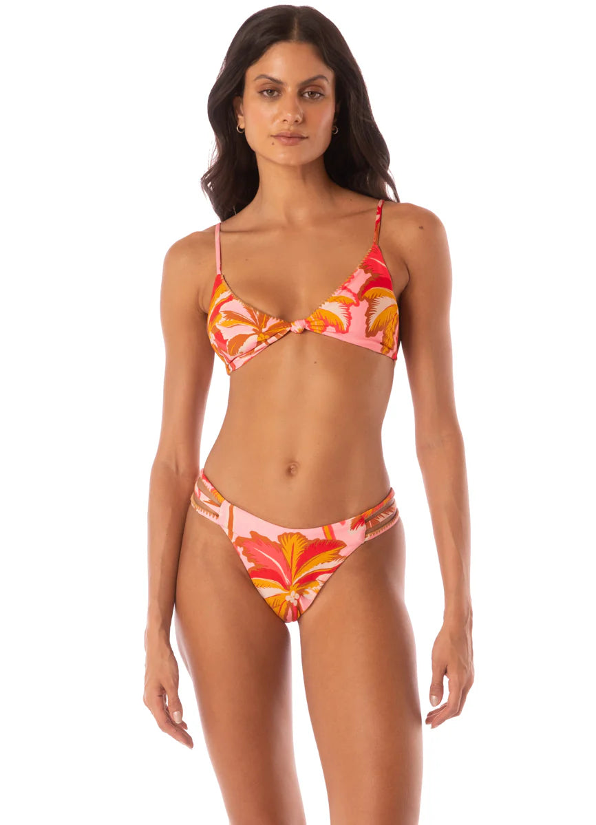 Maaji Pink Palms Sahara Bikini Top