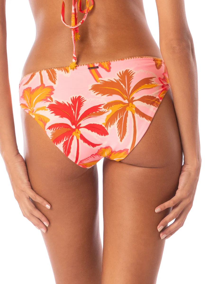 Maaji Pink Palms Sublimity Bikini Bottom