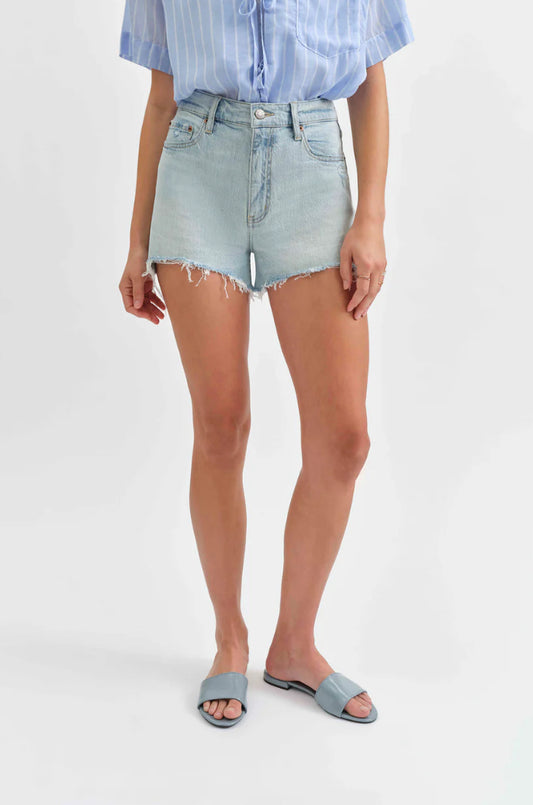 Daze Troublemaker High Rise Short in Gifted Vintage