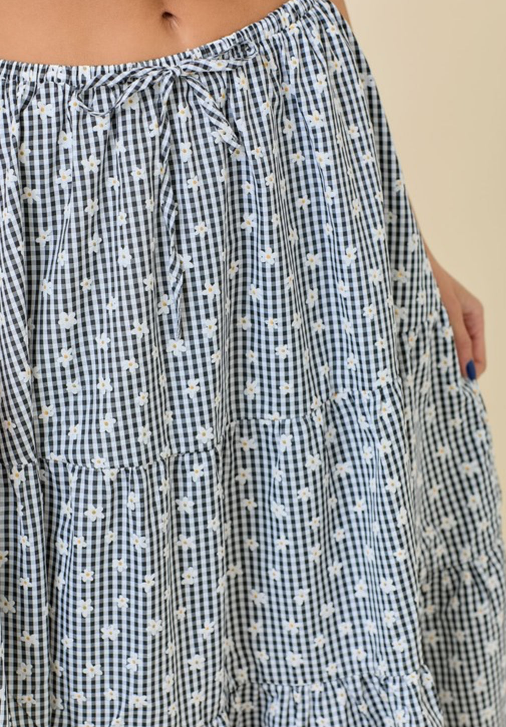 Cassie Gingham Set