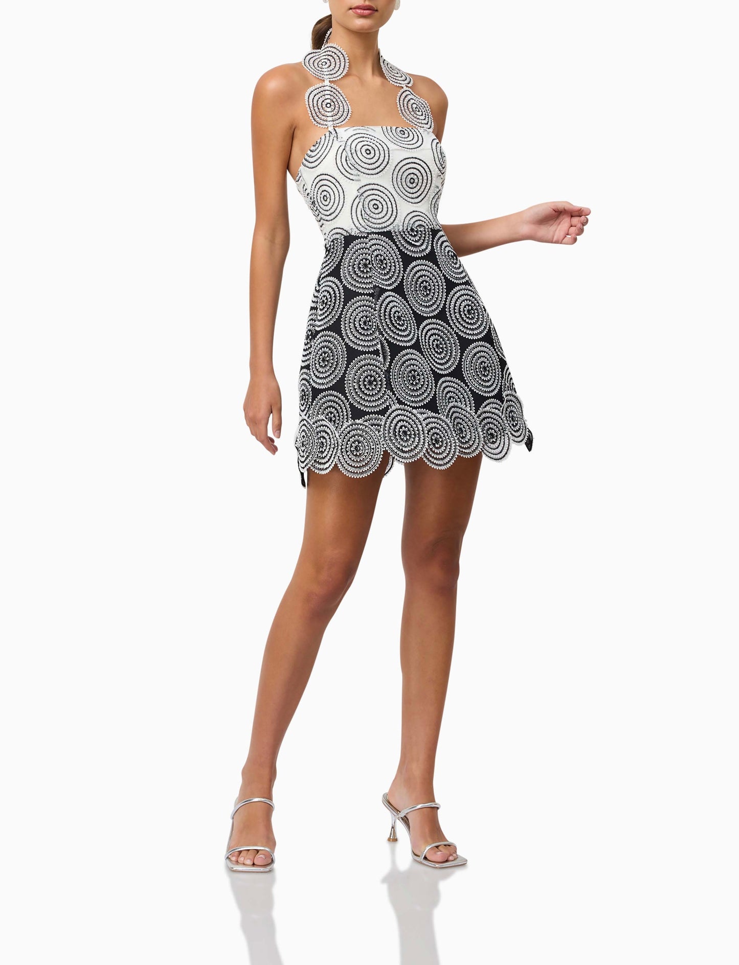 Elliatt Lia Halter Neck Mini Dress