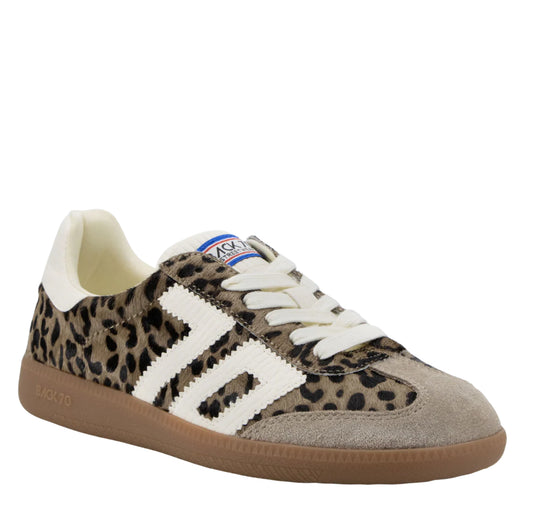 Back 70 Cloud P Sneaker in Leopard Taupe Milk