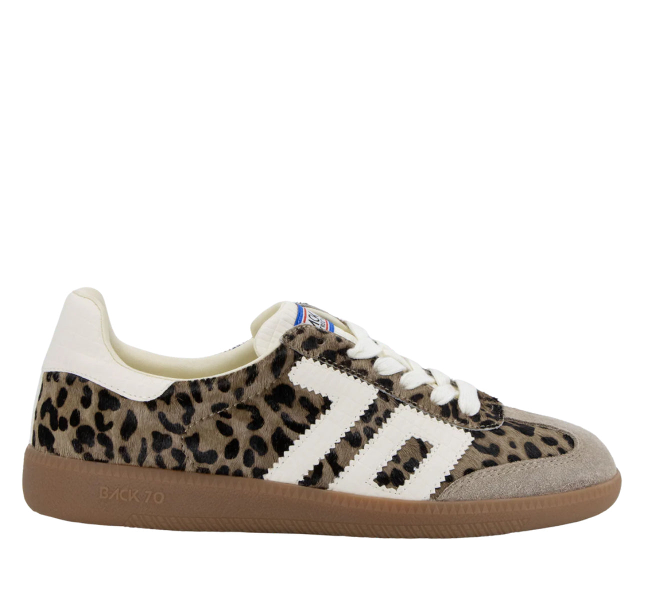 Back 70 Cloud P Sneaker in Leopard Taupe Milk
