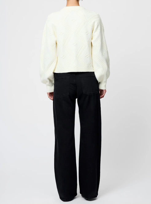 French Connection Kitty Bobble Contrast Cardi