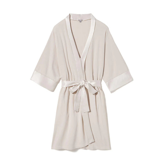 PJ Harlow Shala Robe in Egg Nog