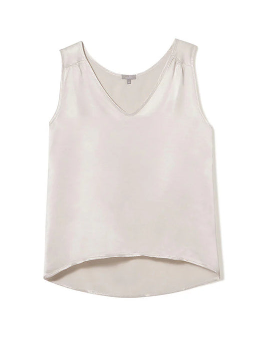 PJ Harlow Jill Tank in Egg Nog