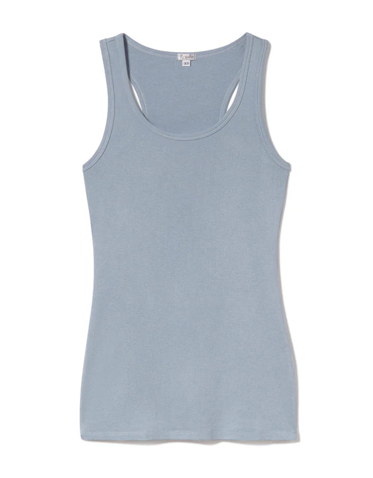 PJ Harlow Charlie Racerback Tank in Morning Blue