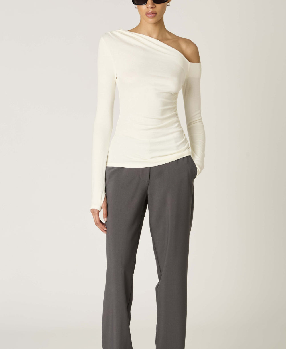 Nia Cleo Top in Ivory