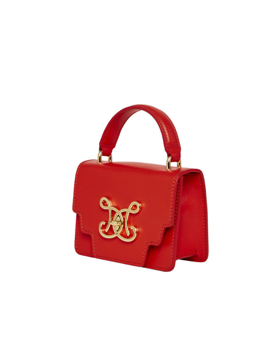 De Marquet Mini Box Calfskin in Red