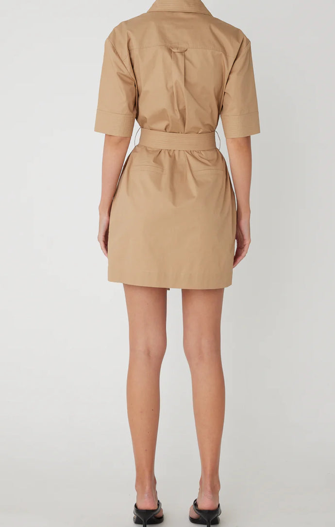 JS71 Larsen Dress in Khaki