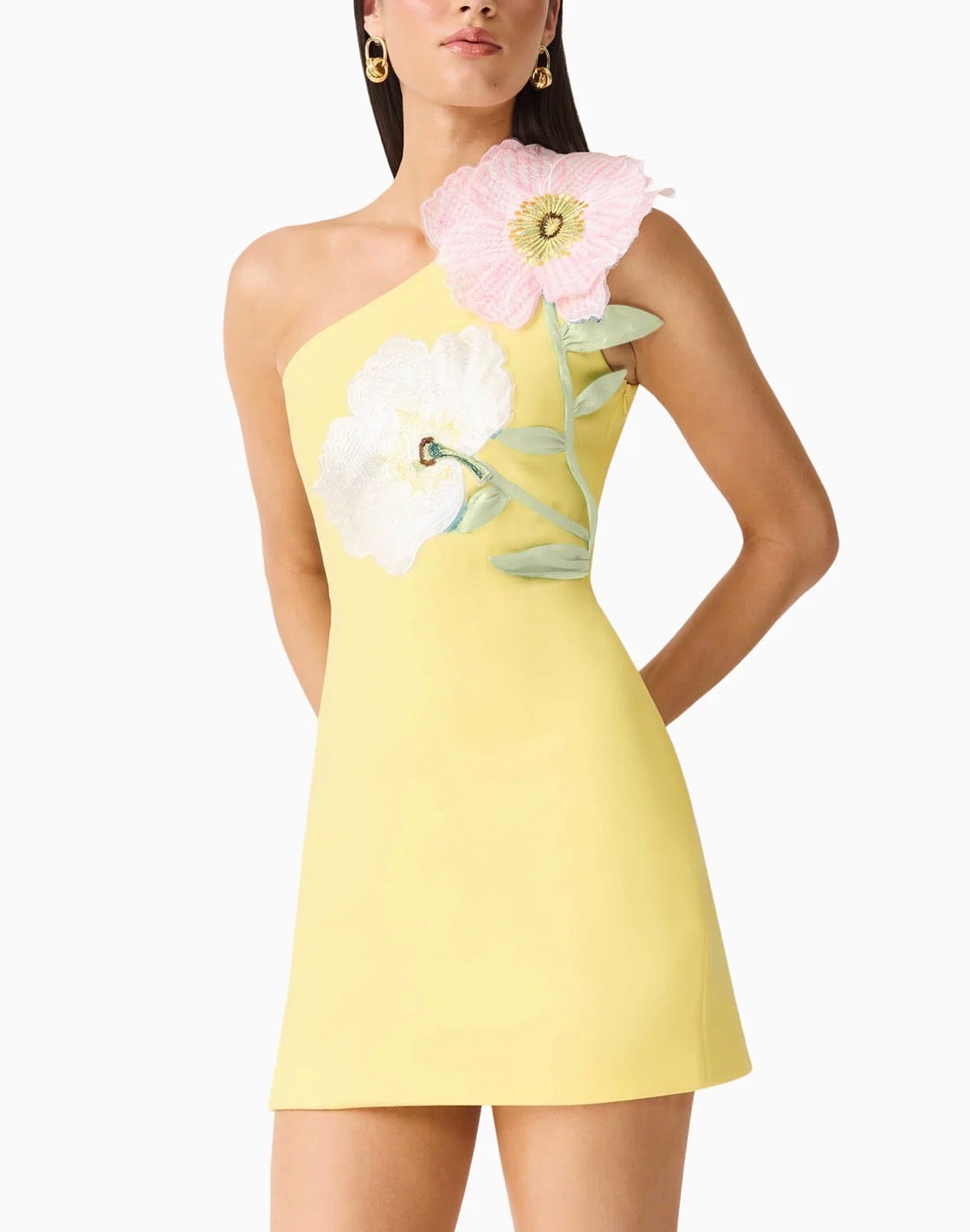 PREORDER Elliatt Hope Mini Dress in Yellow