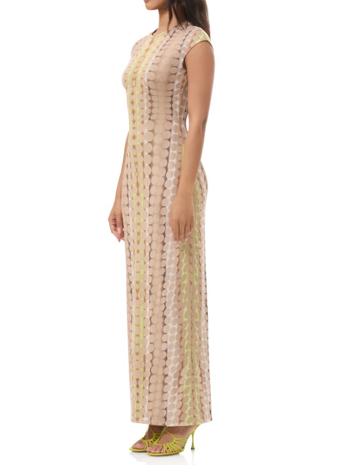 AFRM Cody Dress in Tonal Dot